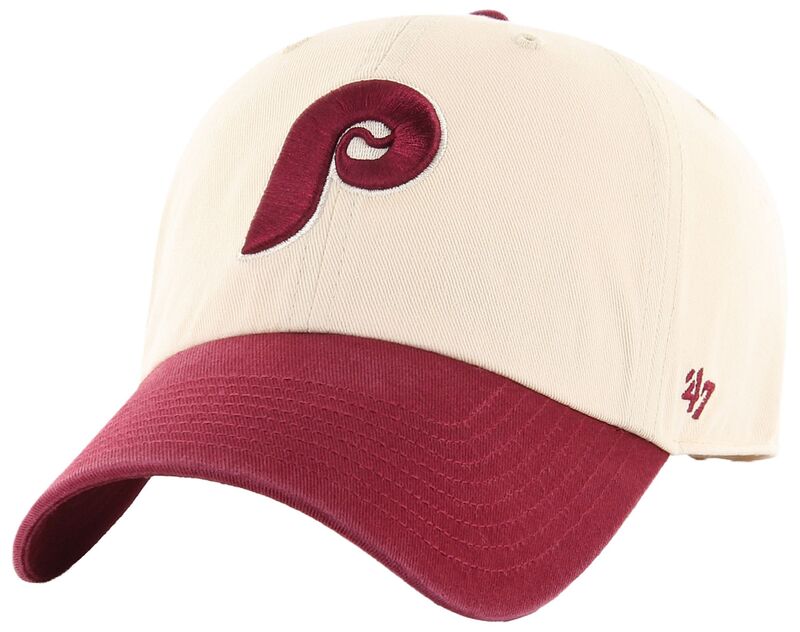 フォーティーセブン メンズ 付属物 鳥打ち帽 \u002747 Adult Philadelphia Phillies Cream Two Tone Clean Up Adjustable Hat NoColor 皮膚軟化剤