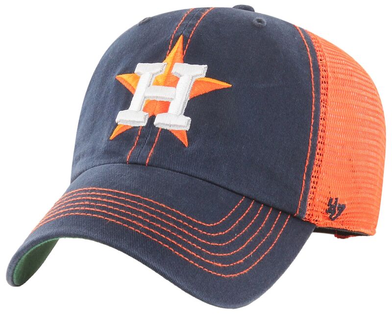 フォーティーセブン メンズ 付属物 鳥打ち帽 \u002747 Adult Houston Astros Navy Trawler Clean Up Adjustable Hat NoColor 米国海軍