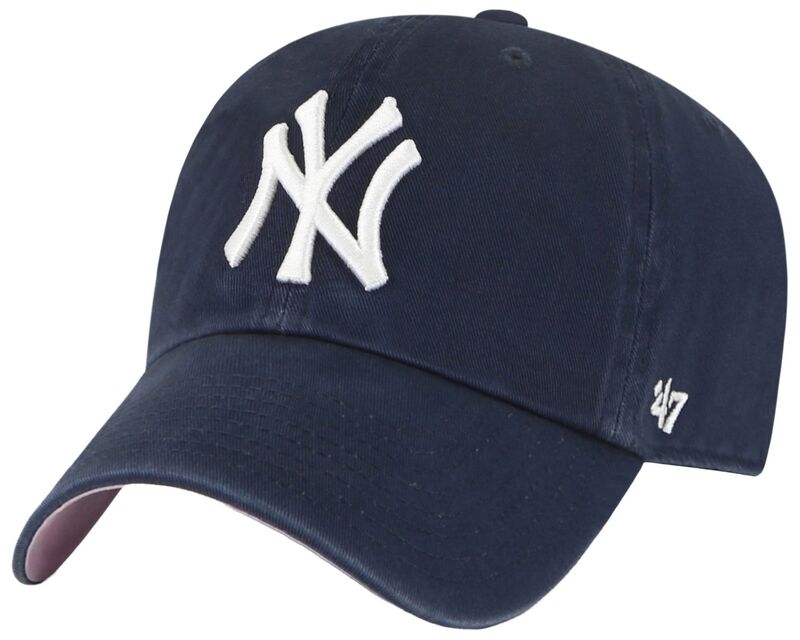フォーティーセブン メンズ 付属物 鳥打ち帽 \u002747 Adult New York Yankees Navy Ballpark Clean Up Adjustable Hat NoColor 米国海軍