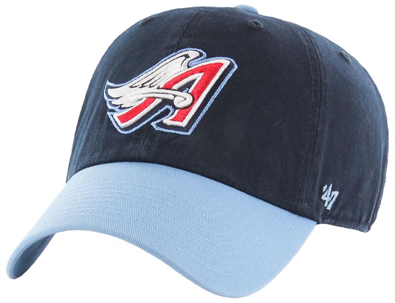 フォーティーセブン レディース 添え物 かぶり笠 \u002747 Adult Los Angeles Angels Navy Two Tone Clean Up Adjustable Hat NoColor 米国海軍