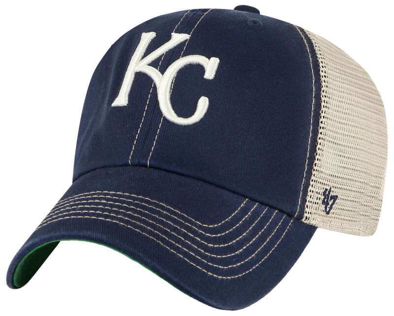フォーティーセブン メンズ 付属物 鳥打ち帽 \u002747 Adult Kansas City Royals Navy Trawler Clean Up Adjustable Hat NoColor 米国海軍