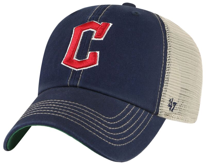 フォーティーセブン メンズ 付属物 鳥打ち帽 \u002747 Adult Cleveland Guardians Navy Trawler Clean Up Adjustable Hat NoColor 米国海軍