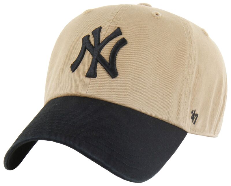 フォーティーセブン レディース 添え物 かぶり笠 \u002747 Adult New York Yankees Khaki Two Tone Clean Up Adjustable Hat NoColor カーキ
