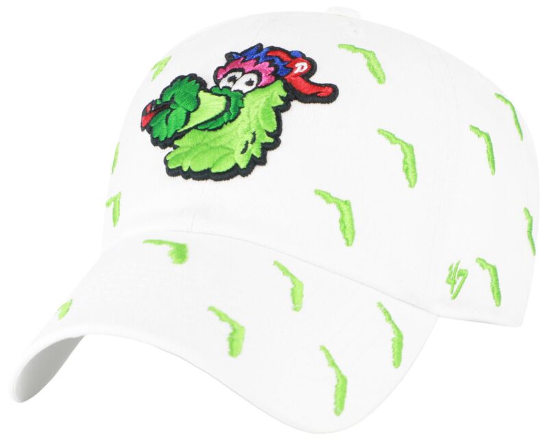 フォーティーセブン メンズ 付属物 鳥打ち帽 \u002747 Adult Philadelphia Phillies White Confetti Clean Up Adjustable Hat NoColor 白いこと