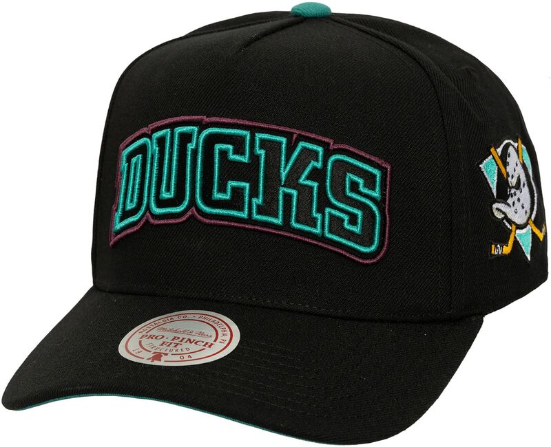 ミッチェル\u0026ネス メンズ 付属物 鳥打ち帽 ヴィンテージ Mitchell \u0026 Ness Adult Anaheim Ducks Black Vintage Snapback Adjustable Hat NoColor 黒いこと
