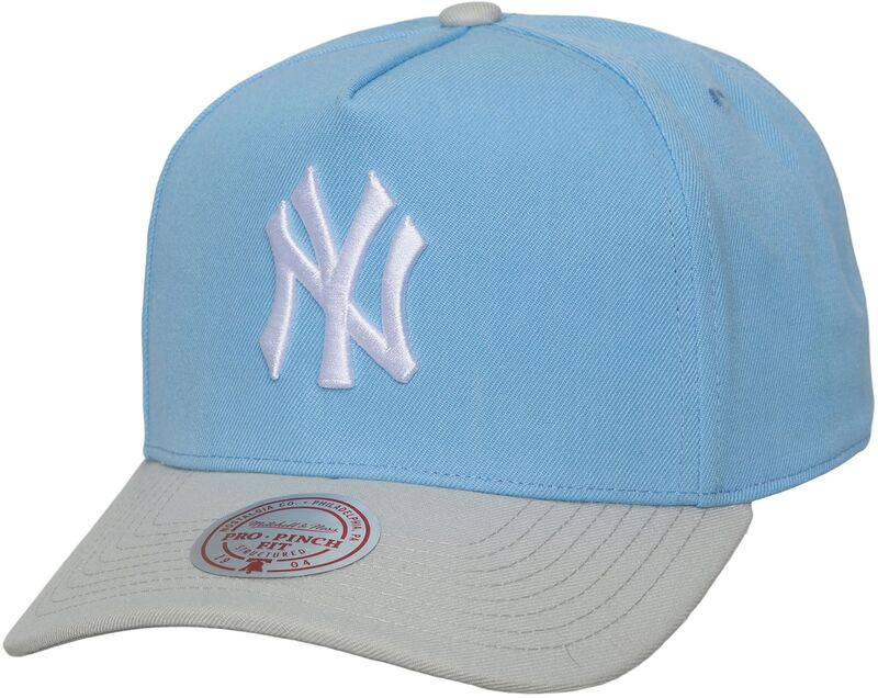 ミッチェル\u0026ネス メンズ 付属物 鳥打ち帽 Mitchell \u0026 Ness Adult New York Yankees Light Blue Gleam Snapback Adjustable Hat NoColor 青碧