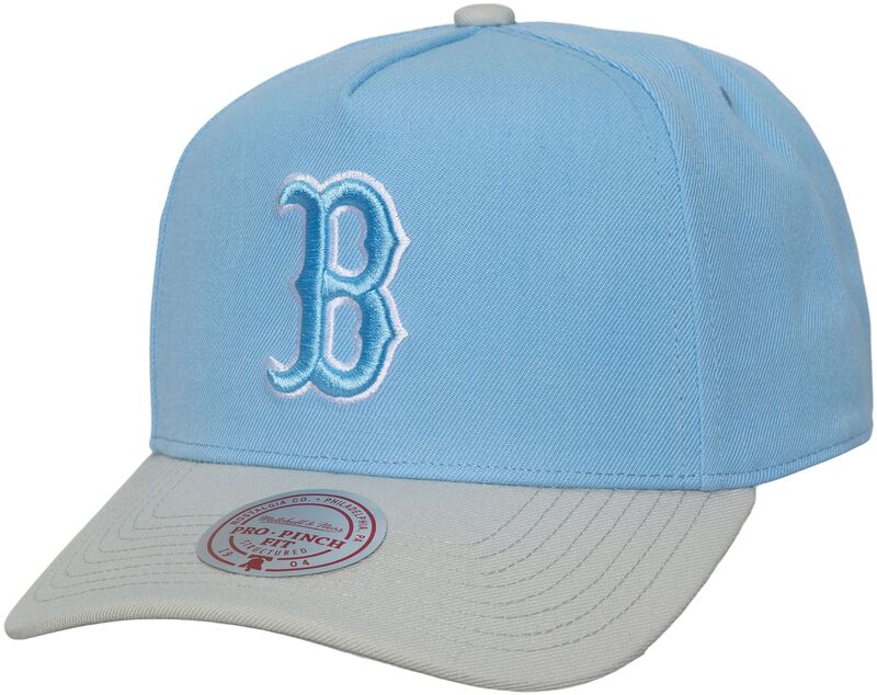 ミッチェル\u0026ネス メンズ 付属物 鳥打ち帽 Mitchell \u0026 Ness Adult Boston Red Sox Light Blue Gleam Snapback Adjustable Hat NoColor 青碧