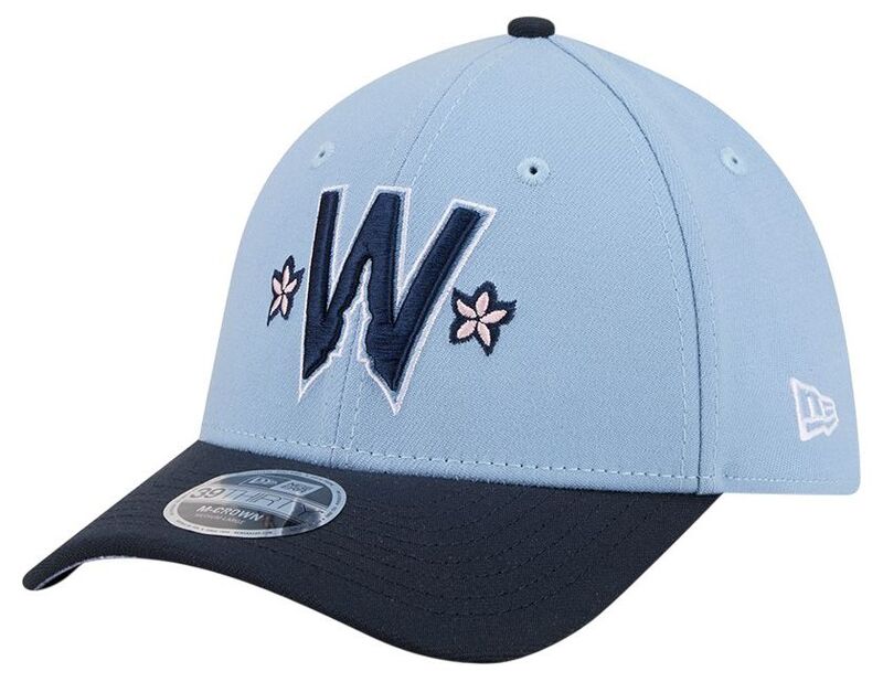 ニュー内鰓 レディース 佩び物 かぶり笠 メッシュ 旗がしら New Eradult Washingtonationals City Connect 39Thirty Stretch Fit Mesh Cap NoColor