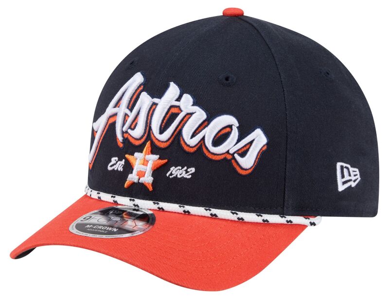 ニュー内鰓 メンズ 付属物 鳥打ち帽 New Eradult Houston Astros Navy Team Loyal 9Forty Adjustable Hat NoColor 米国海軍