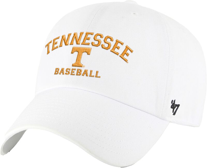 フォーティーセブン レディース 付属物 鳥打ち帽 ティーシャツ \u002747 ‘ 47 Men\u0027s Tennessee Volunteers White Baseball Clean Up Adjustable Hat NoColor 白いこと