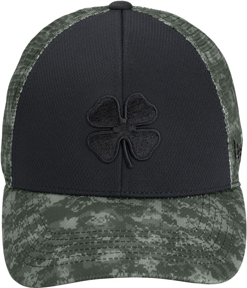 黒いことローバー レディース 付属物 鳥打ち帽 Black Clover BC Freedom 12 Fitted Golf Hat Black 黒いこと