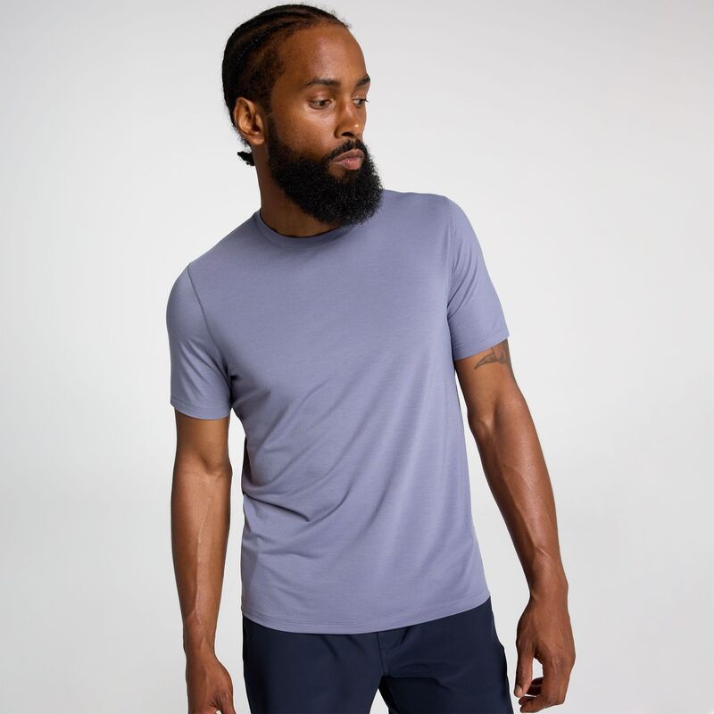 ヴァースト メンズ トップス プルオーバー VRST Men\u0027s Icon Short Sleeve Tee Shark Bite