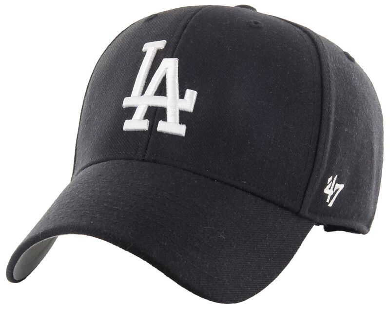 フォーティーセブン レディース 付属物 鳥打ち帽 \u002747 Adult Los Angeles Dodgers Black MVP Adjustable Hat NoColor 黒いこと
