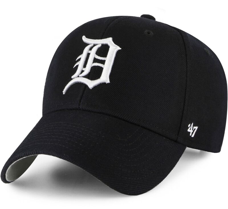 フォーティーセブン レディース 付属物 鳥打ち帽 \u002747 Adult Detroitigers Black MVP Adjustable Hat NoColor 黒いこと