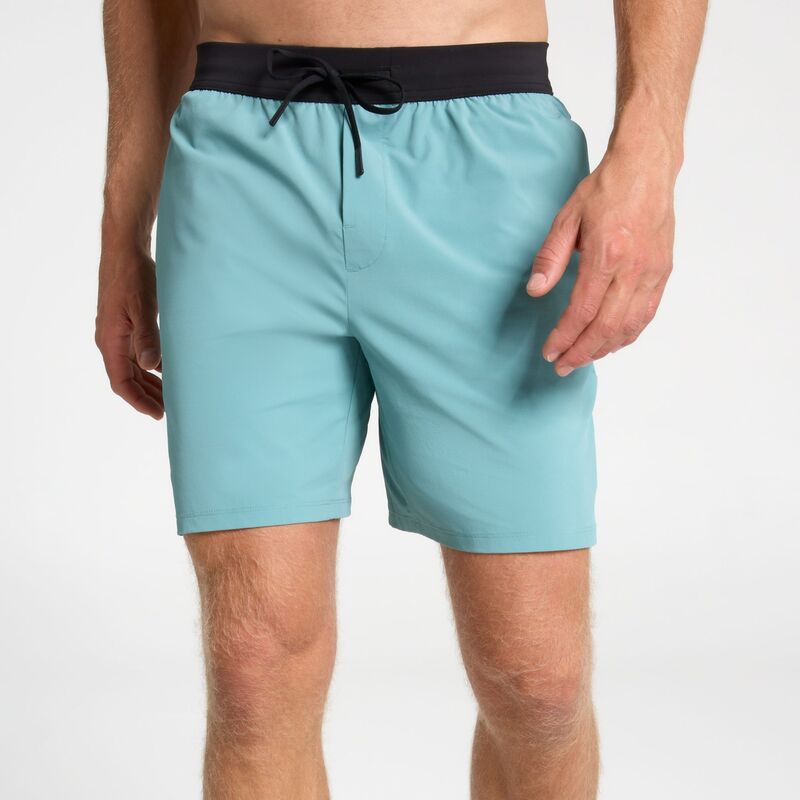 ヴァースト メンズ ボトムス 心地よいズボン下 遊撃手ズボン下 VRST Men\u0027s 7\" Elevate Unlined Shorts Aqua Dust アクア"