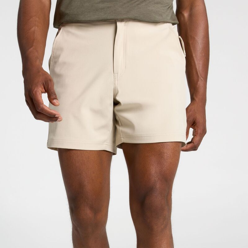 ヴァースト メンズ ボトムス 二分の一ズボン下・さる股引き VRST Men\u0027s 6\" Resort Short Khaki Sand カーキ"