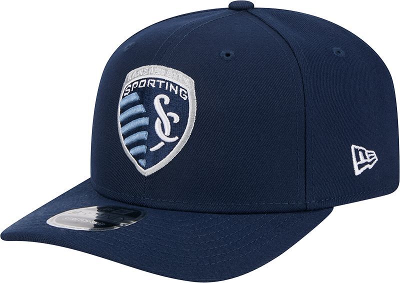 ニュー内鰓 レディース 付属物 鳥打ち帽 New Eradult Sporting Kansas City 2024 9SEVENTY Poly Navy Hat NoColor 米国海軍
