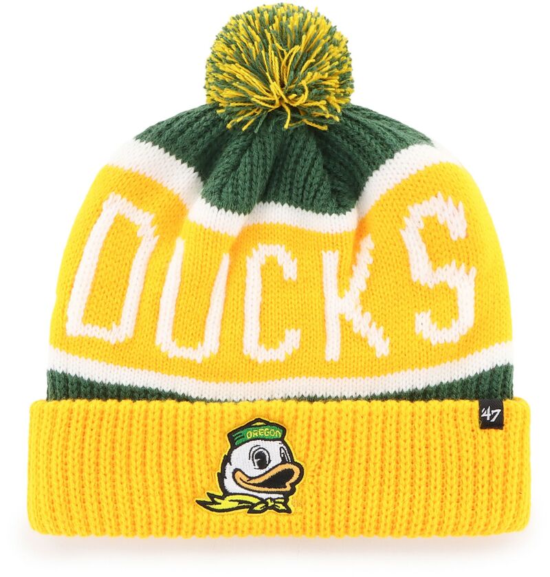 フォーティーセブン レディース 付属物 鳥打ち帽 編み物 \u002747 Adult Oregon Ducks Dark Green Promo Knit Beanie NoColor 緑であること