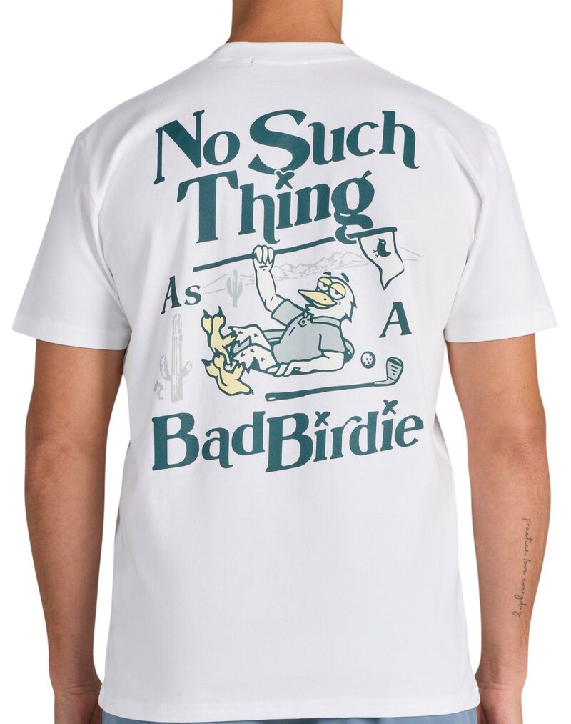 バッドバーディー メンズ トップス プルオーバー Bad Birdie Men\u0027s No Such Thingolf T-Shirt White 白いこと