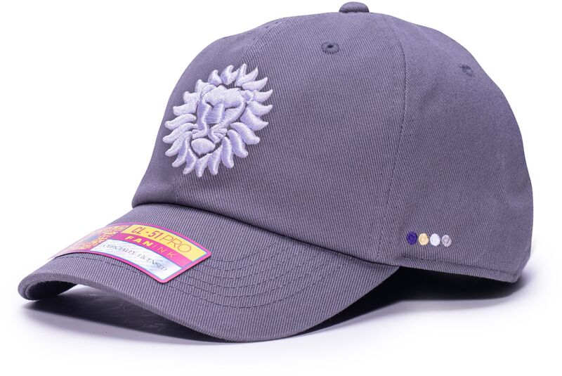 気違いインキ レディース 付属物 鳥打ち帽 Fan Ink Men\u0027s Orlando City Purple Bamboo Slouch Adjustable Hat NoColor パープル