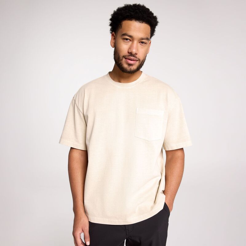 ヴァースト メンズ トップス ティーシャツ VRST Men\u0027s Oversized Pocketee Khaki Sand カーキ