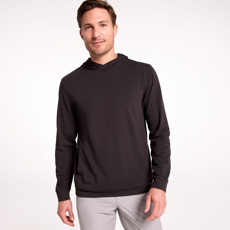 ヴァースト メンズ アウター パーカー・スウェット VRST Men\u0027s Golf Hoodie Black 黒いこと