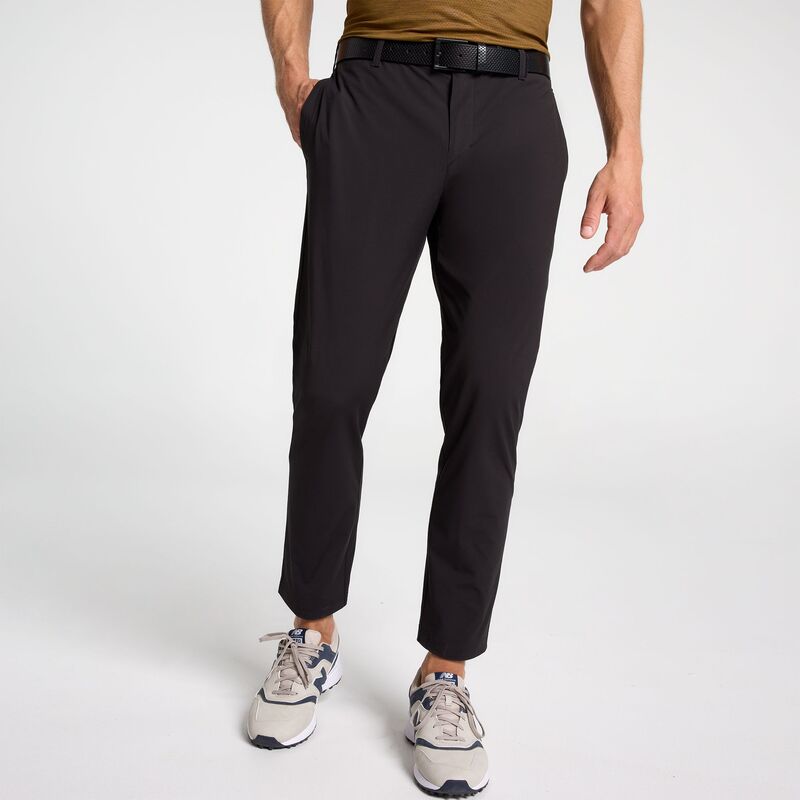 ヴァースト メンズ ボトムス 心地好いズボン下 VRST Men\u0027s Easy Waistaper Golf Pant Pure Black 黒いこと