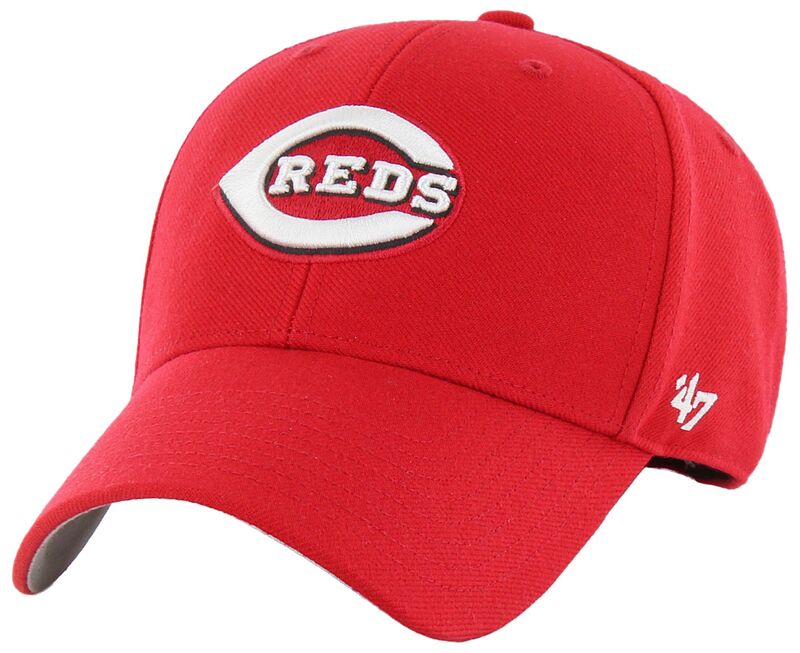 フォーティーセブン レディース 付属物 鳥打ち帽 \u002747 Adult Cincinnati Reds Red MVP Adjustable Hat NoColor 赤いこと