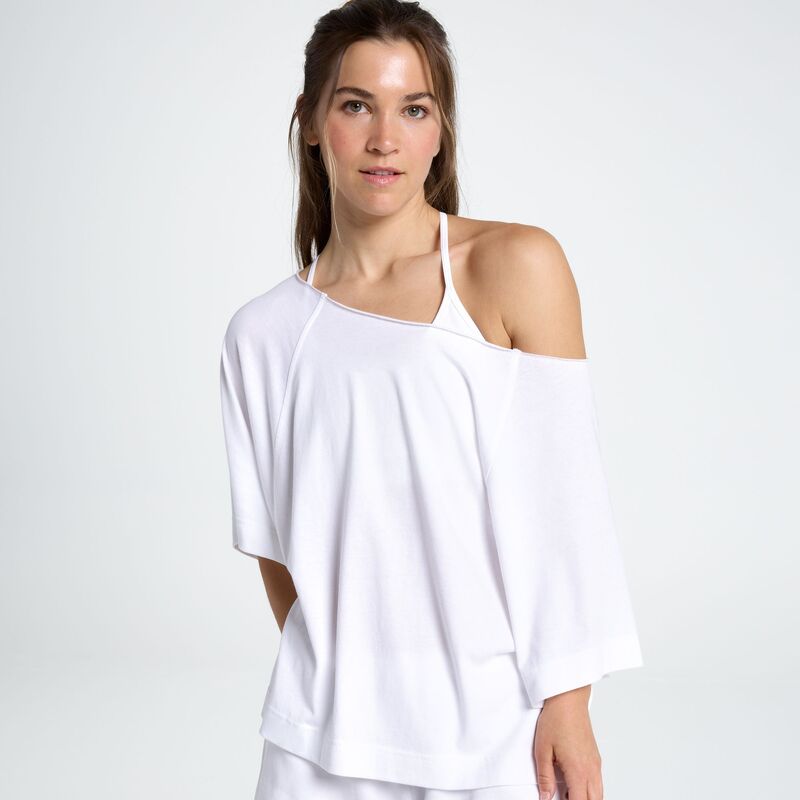 DSG レディース トップス ティーシャツ DSG Women\u0027s Off Shoulder T-Shirt Pure White 白いこと