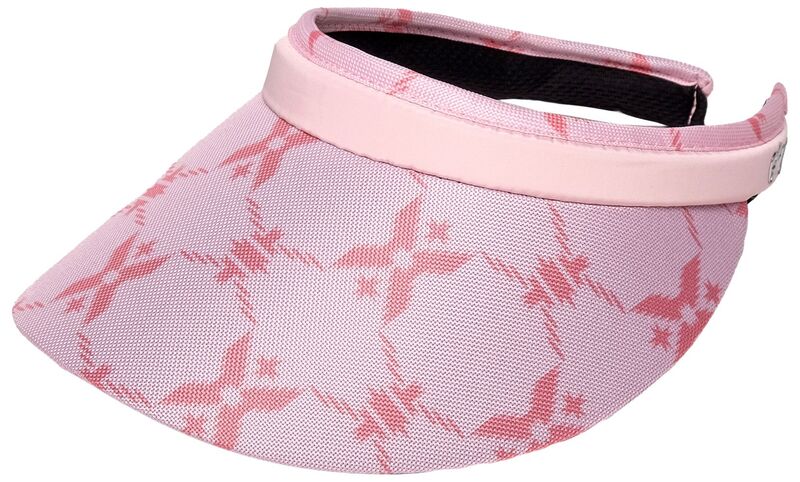 地球儀イット レディース 添え物 かぶり笠 Glove It Women\u0027s Clip On Golf Visor Ikat Crush