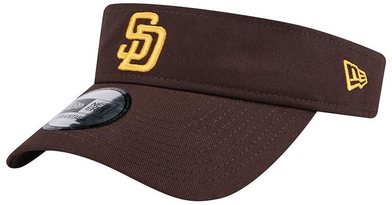 ニュー内鰓 レディース 付属物 鳥打ち帽 New Eradult San Diego Padres Brown Evergreen Visor NoColor 赤銅色