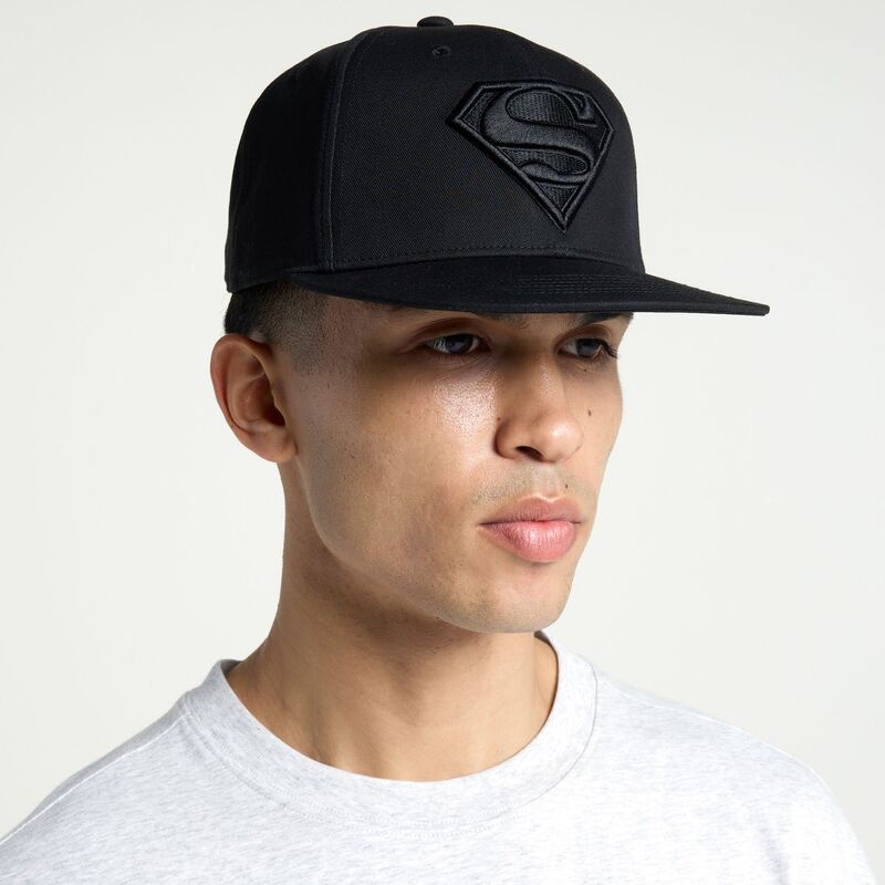 DSG メンズ アクセサリー 帽子 キャップ DC x DSG All Sport Cap Superman Pure Black ブラック｜ReVida 店