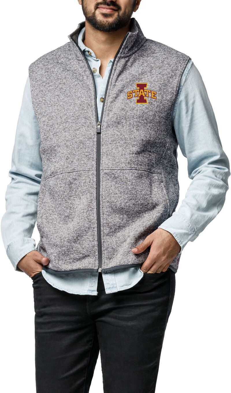 リーグレガシー メンズ トップス ベスト League-Legacy Men's Iowa State Cyclones Grey Saranac Vest NoColor グレー｜ReVida 店