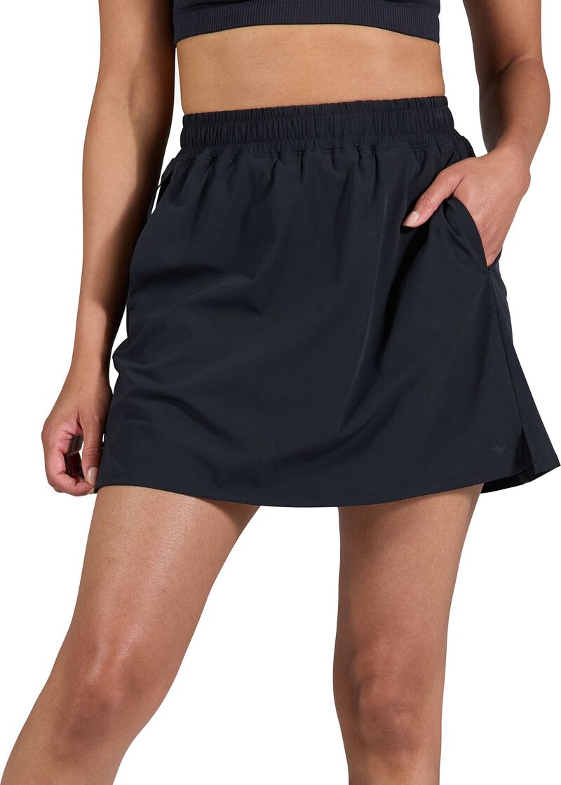 バッドバーディー レディース ボトムスカート Bad Birdie Women's 16" Performance Golf Skort Black ブラック|ReVida 店