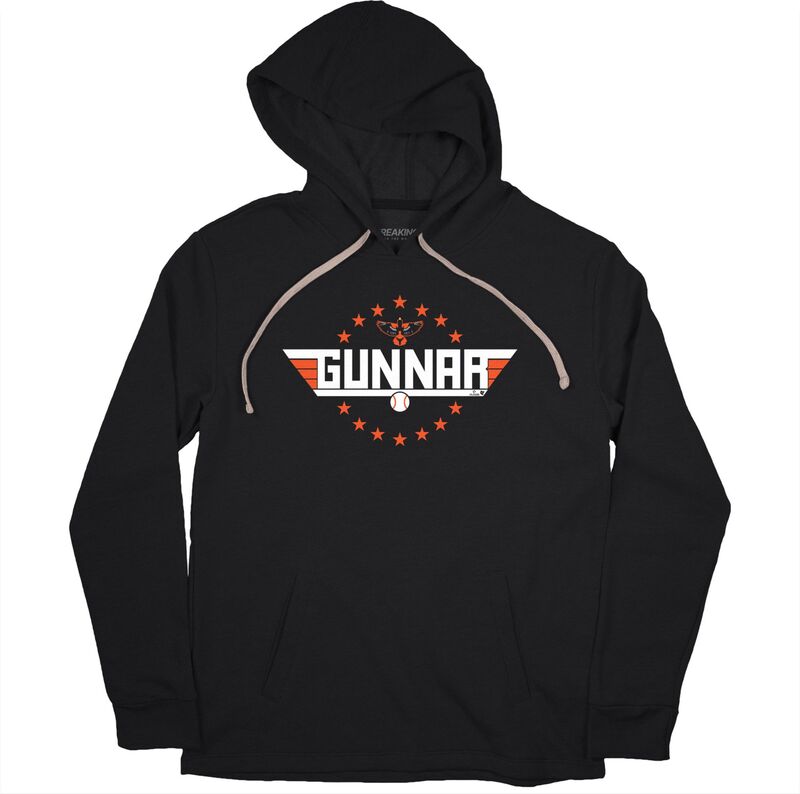 ブレイキング T レディース アウター パーカー・スウェット BreakingT Adult Baltimore Gunnar Henderson Black Top Gunnar Hoodie NoColor ブラック|ReVida 店