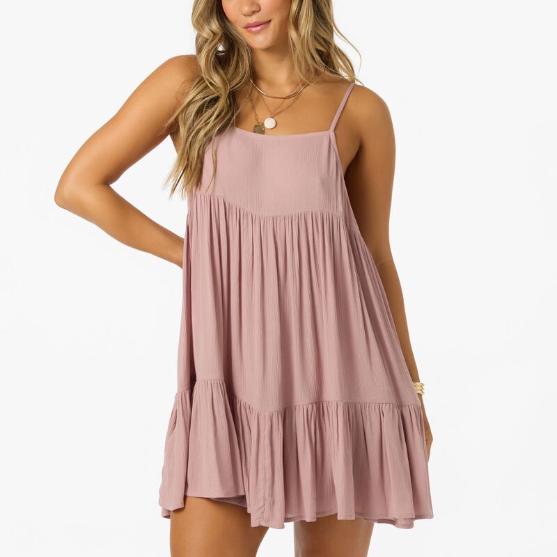 オニール レディース トップス ワンピース ミニ O'Neill Women'saltwater Essentials Mini Cover-Up Dress Orchid|ReVida 店