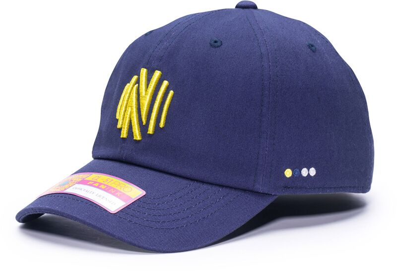 ファンインク レディース アクセサリー 帽子 Fan Ink Men's Nashville SC Navy Bamboo Slouch Adjustable Hat NoColor ネイビー｜ReVida 店