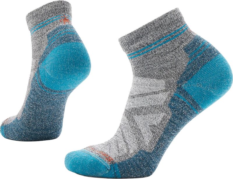 かっこ良い羊毛 レディース アンダーお召しもの ソックス アンクル SmartWool Women\u0027s Hike Light Cushion Ankle Socks Ash Gray 薄墨色