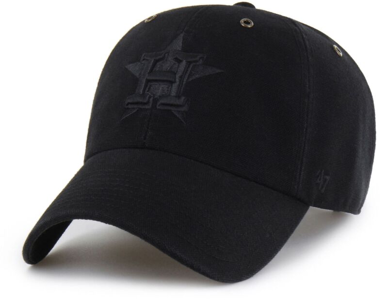 カーハート メンズ アクセサリー 帽子 Carhartt x 47 Carhartt x '47 Adult Houston Astros Black Clean Up Adjustable Hat NoColor ブラック｜ReVida 店 10,991円