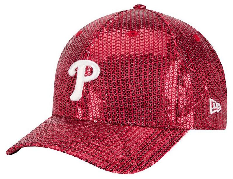 ニューエラ レディース アクセサリー 帽子 スパンコール New Era Women's Philadelphia Phillies Red Sequin 9Forty Adjustable Hat NoColor レッド｜ReVida 店 9,926円