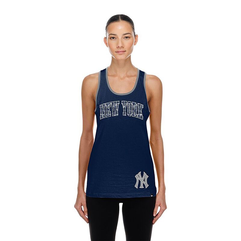 ニューエラ レディース トップス タンクトップ New Era Women's New York Yankees Navy Game Day Tank Top NoColor ネイビー｜ReVida 店