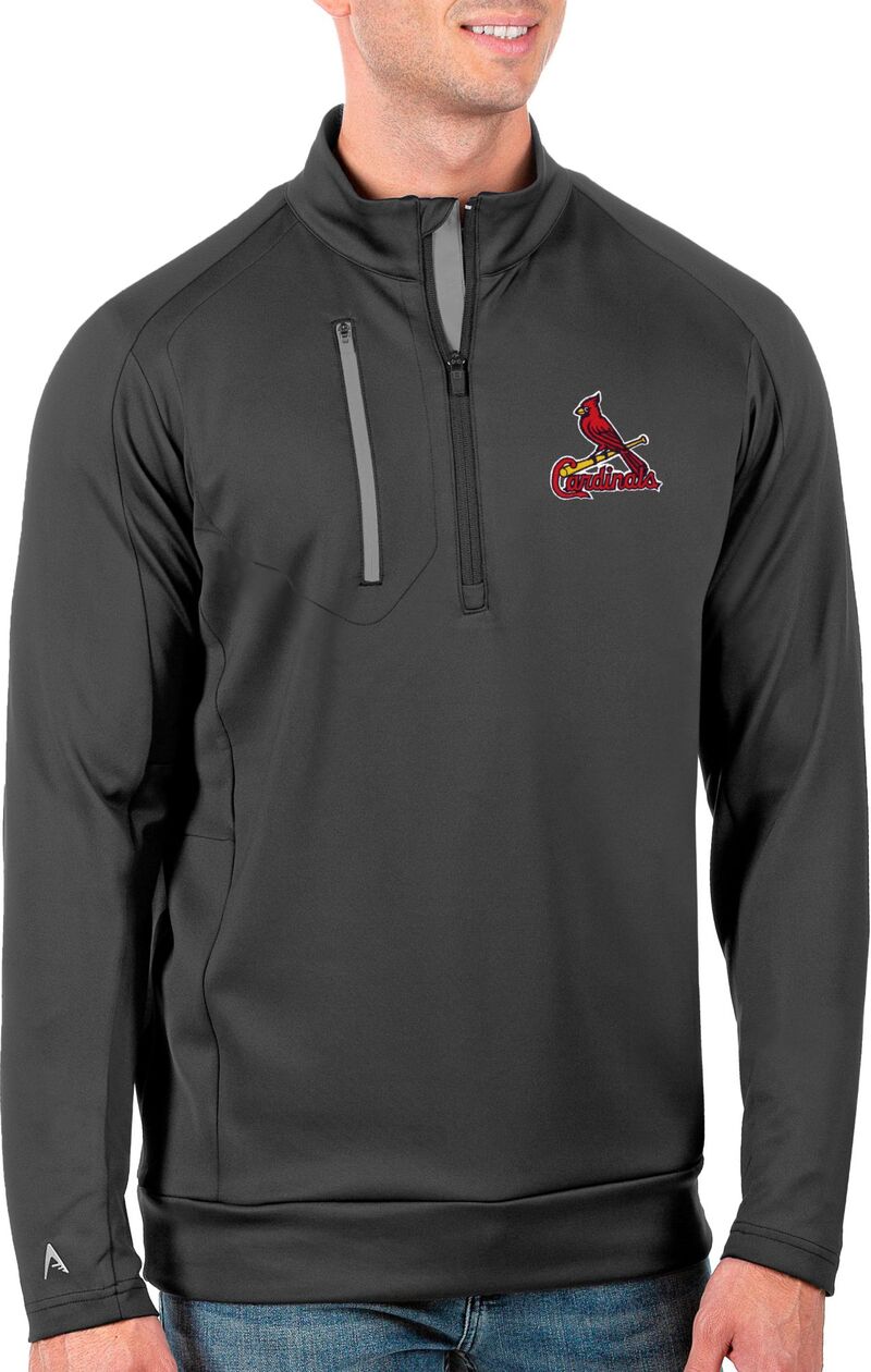 アンティグア メンズ トップス シャツ トール Antigua Men's Tall St. Louis Cardinals Generation Carbon Half-Zipullover NoColor|ReVida 店