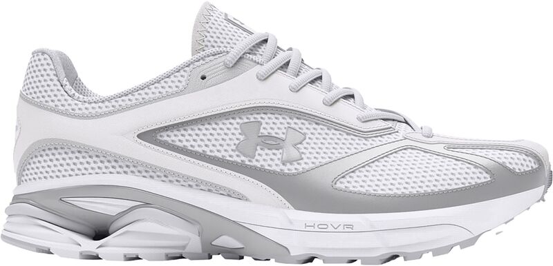 アンダーアーマー レディース シューズ スニーカー Under Armour Apparition Shoes White/Metallic Silver ホワイト｜ReVida 店