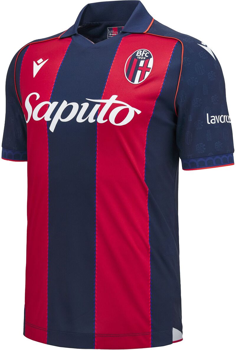 マクロン メンズ トップス シャツ ジャージー Macron Adult Bologna FC 2026 Home Authentic Jersey NoColor|ReVida 店