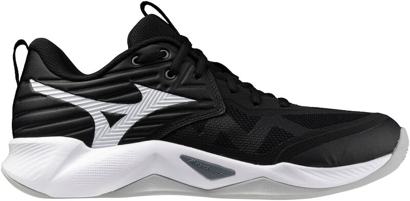 ミズノ レディース シューズ スニーカー Mizuno Women\u0027s Wave Momentum Pro Volleyball Shoes Black/White 白いこと