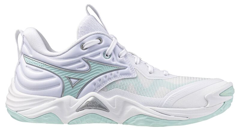 ミズノ レディース シューズ スニーカー Mizuno Women's Wave Momentum Elite Volleyball Shoes White/Light Blue ホワイト｜ReVida 店 33,020円