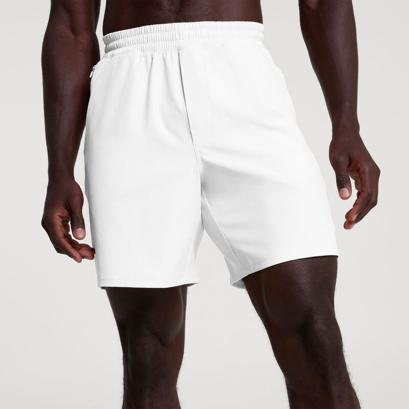 ヴァースト メンズ ボトムス ハーフパンツ・ショーツ VRST Men's 7" All-In Unlined Short Pure White ホワイト｜ReVida 店