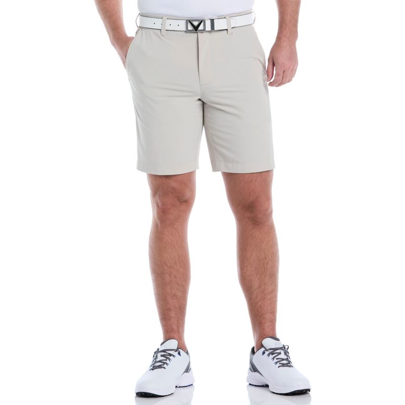 キャラウェイ メンズ ボトムス ハーフパンツ・ショーツ Callaway Men's 9 ” Premium Ergolf Short Silver Lining シルバー|ReVida 店