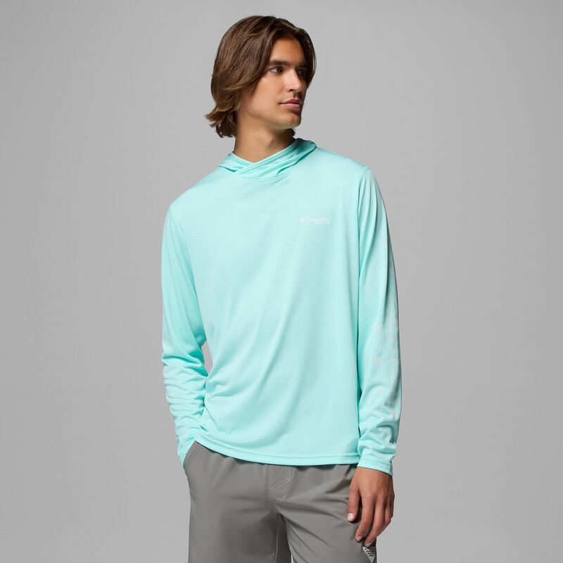 コロンビア メンズ アウター パーカー・スウェット Columbia Men's Terminal Techoodie Gulf Stream｜ReVida 店