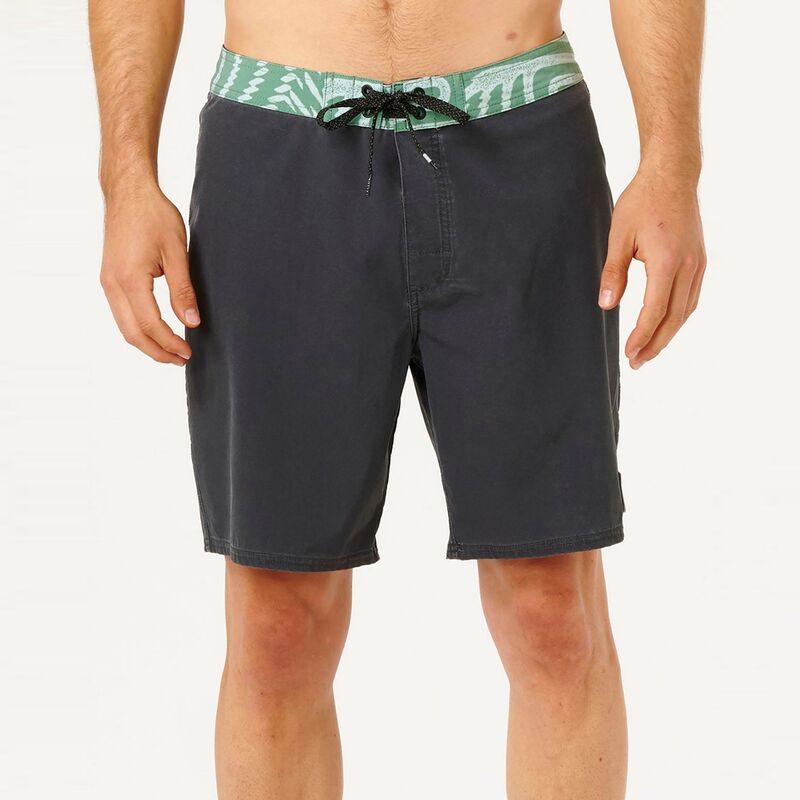リップカール メンズ ボトムス ハーフパンツ・ショーツ Rip Curl Men's Mirage AOTS Board Short Washed Black ブラック｜ReVida 店